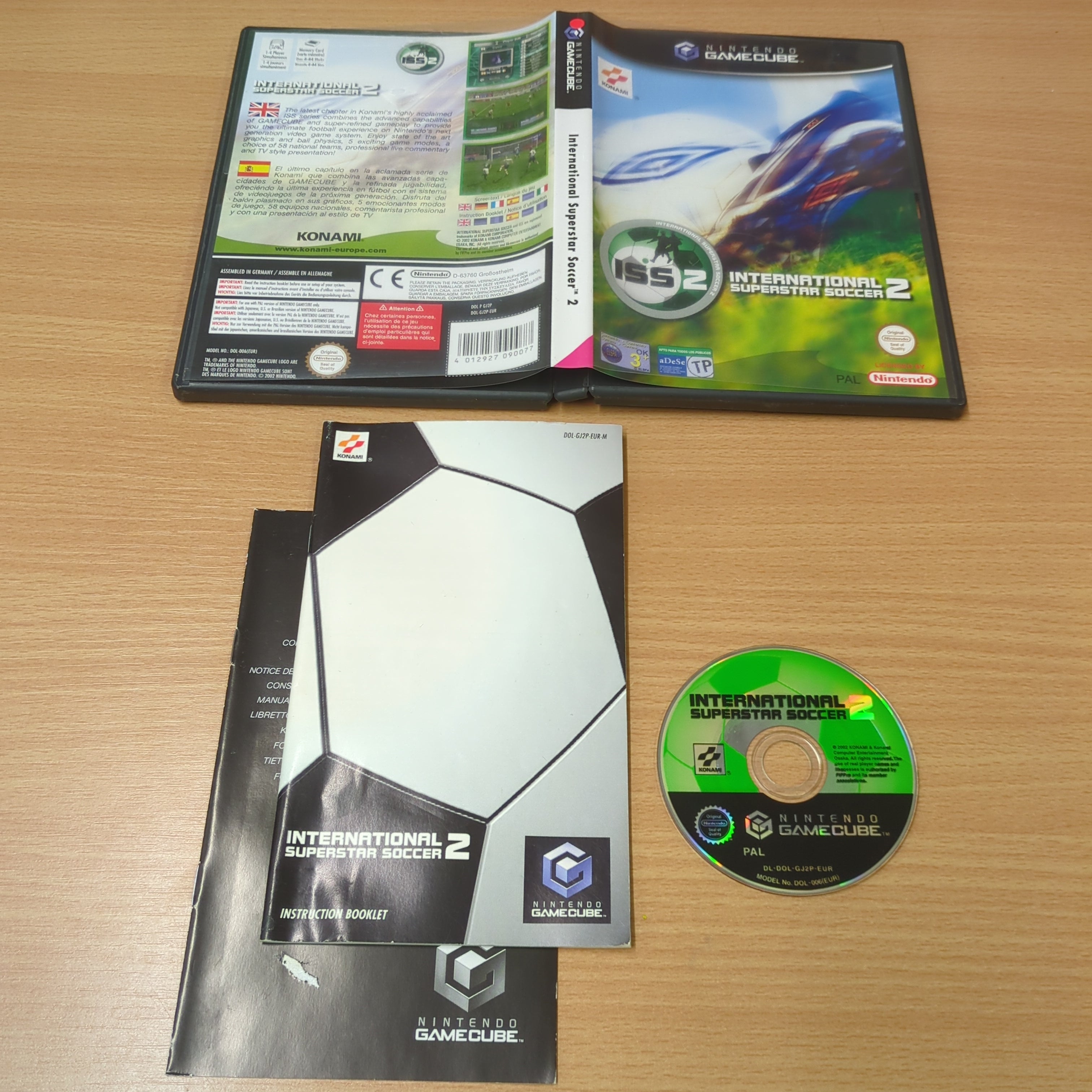 International Superstar Soccer 2 Nintendo GameCube game International Superstar Soccer 2 Nintendo GameCube game